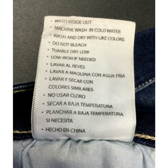 Women's KanCan Jeans, Size 27, Dark Blue - Picture 4 of 10